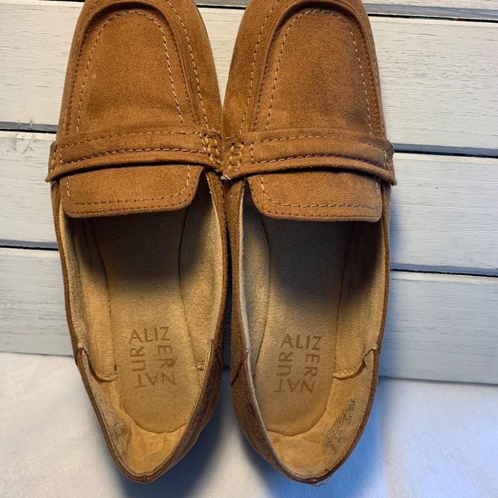 Naturalizer Dannah Brown Comfort‎ Loafers Slip-On Casual Shoes Size 6.5